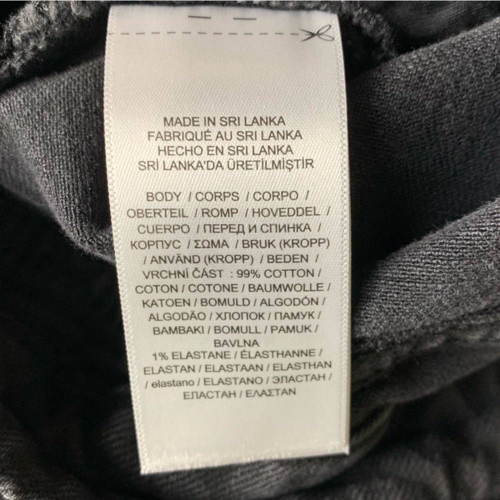 LAUREN JEANS‎ CO Womens Ralph Lauren Classic Straight Leg Black Size 16 - Picture 12 of 12